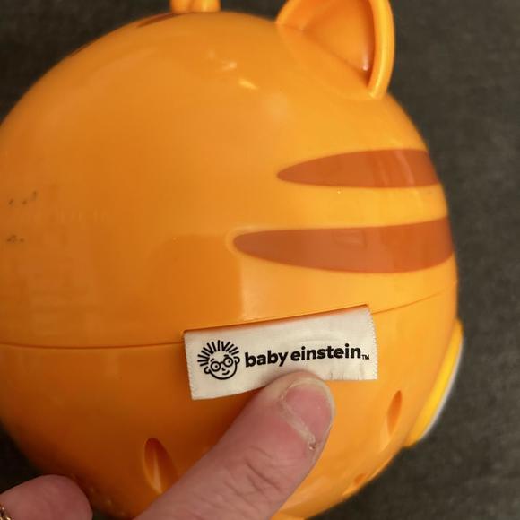 Baby Einstein Tinker Crawl Along Tummy Time Songs Tiger - Picture 3 of 3